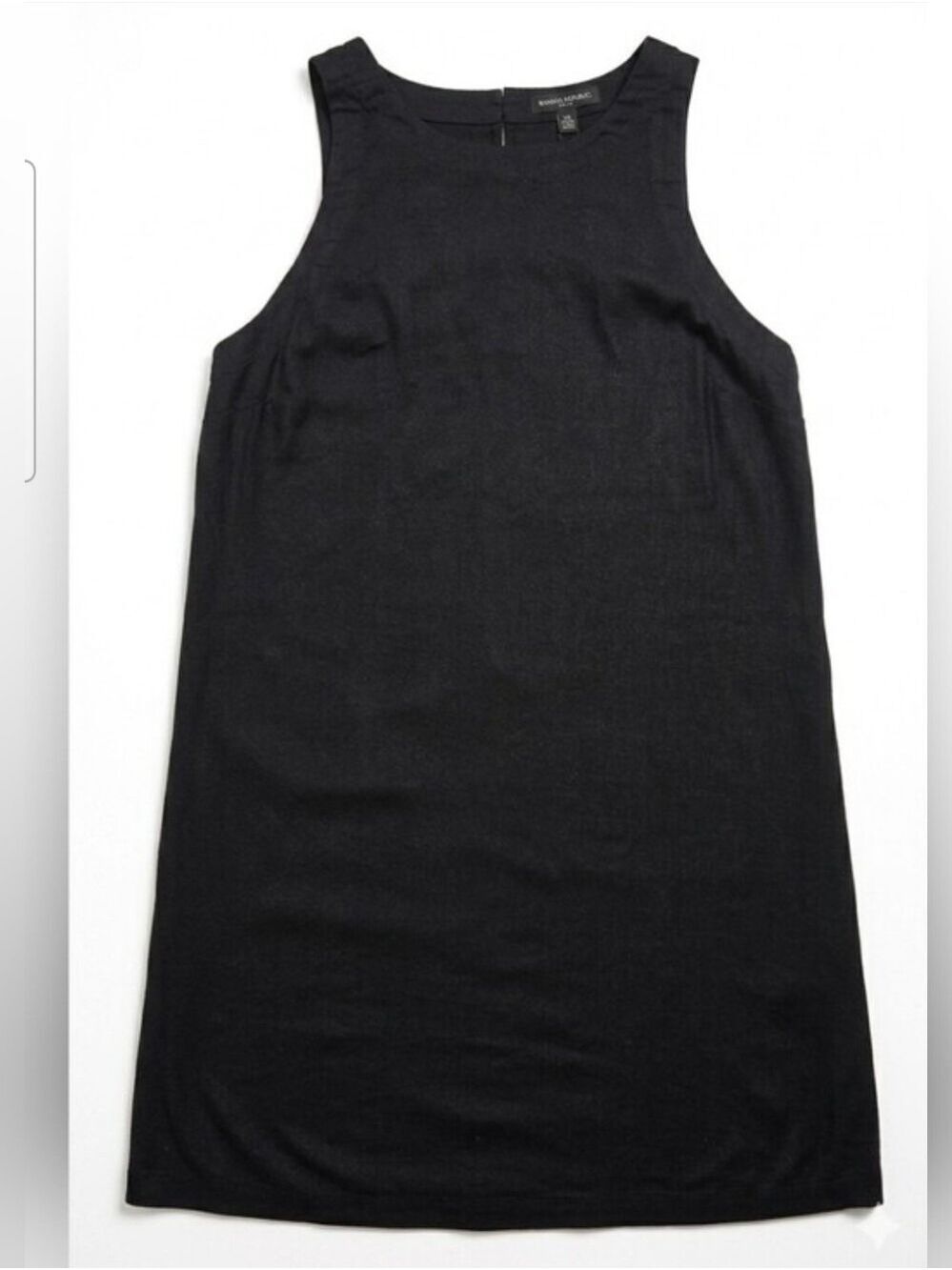 Banana Republic Women's Sleeveless Linen Dress, Black, Size Small, NWT